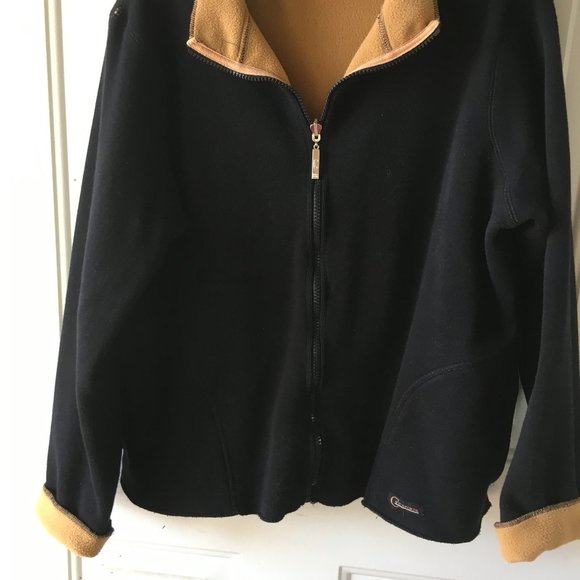 Reversible fleece jacket. Size Large/14 - Picture 5 of 5